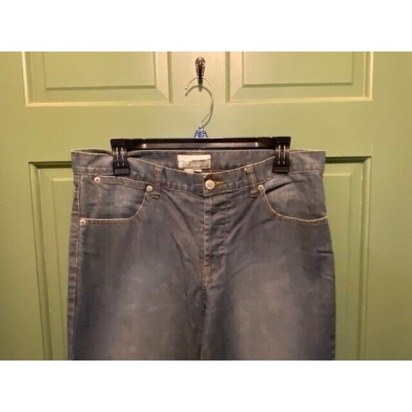 Politix Men's 5-Pocket Denim Boot-Cut Jeans Mid-Rise Stretch Blue Size 32x33 - Picture 2 of 8